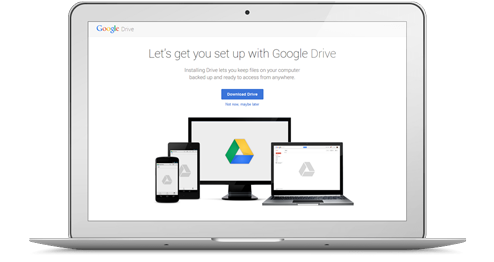 Google Drive Webseite